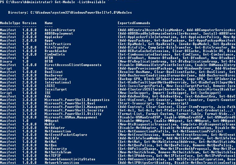 Articolo   Importare tutti i moduli di Powershell 02