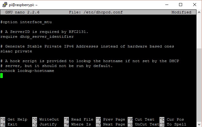 Assegnare un IP Statico ad un Raspberry Pi3 Model BI 1