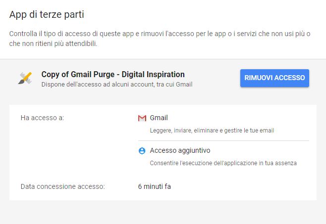 Cancellare mail da Gmail automaticamente 01