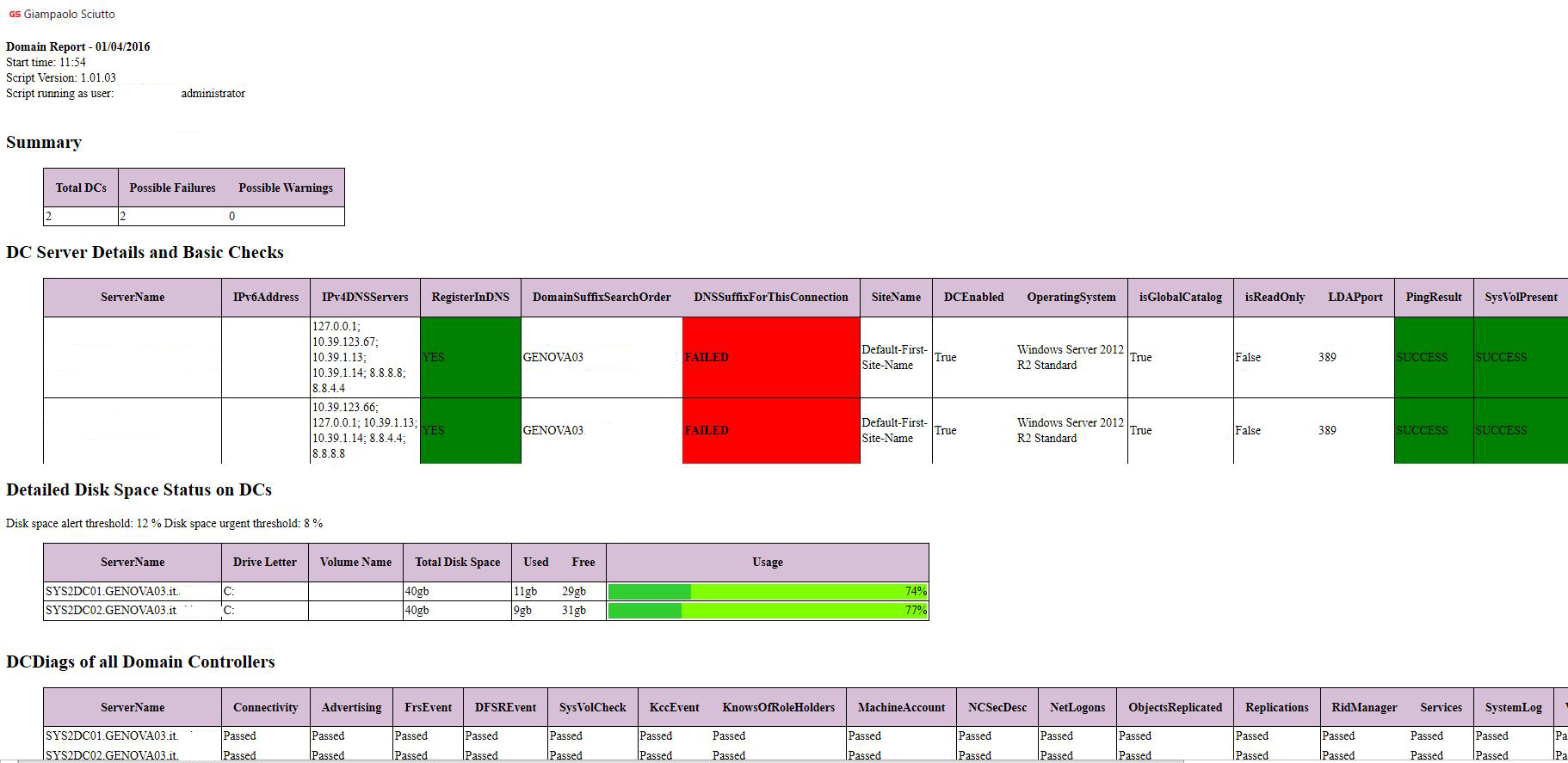 Domain Report With SCCM IMAGE1