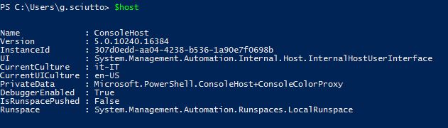 Powershell Version errore4