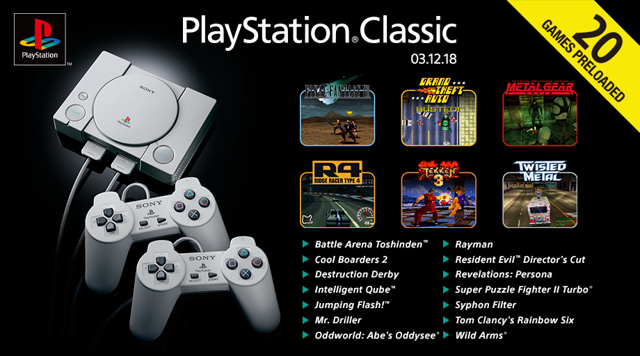 Sony Playstation Classic 000