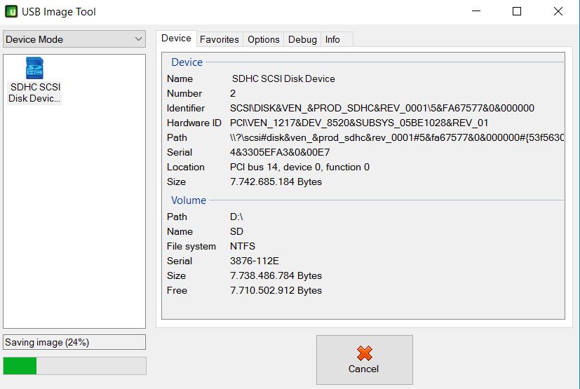 USB Image Tool IMG2