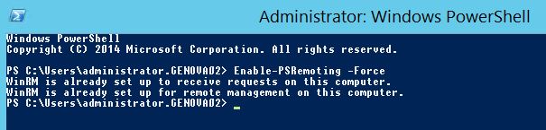 eseguire PowerShell su computer remoti a dominio 01